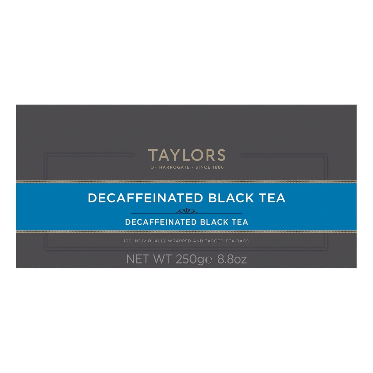 Taylors of Harrogate Afternoon Darjeeling, Black Tea, Individually Wrapped Bags 20 Count (Pack of 1), Delicate, Sweet & Floral, Caffeinated, Enjoy Hot or Iced, 20 Teabags