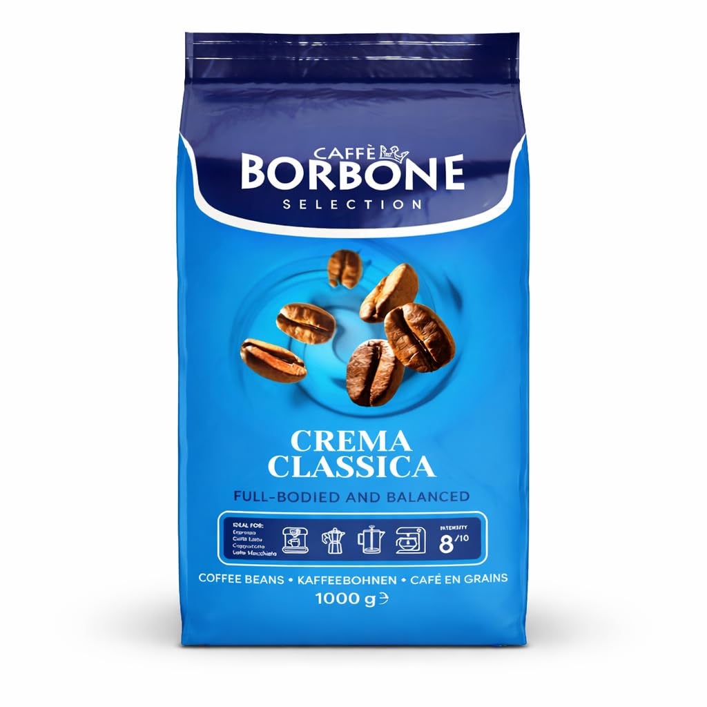 Caffè Borbone Crema Superiore Whole Bean Coffee, Arabica and Robusta Blend, Medium Roast, 2.2 lb Bag (Pack of 1)