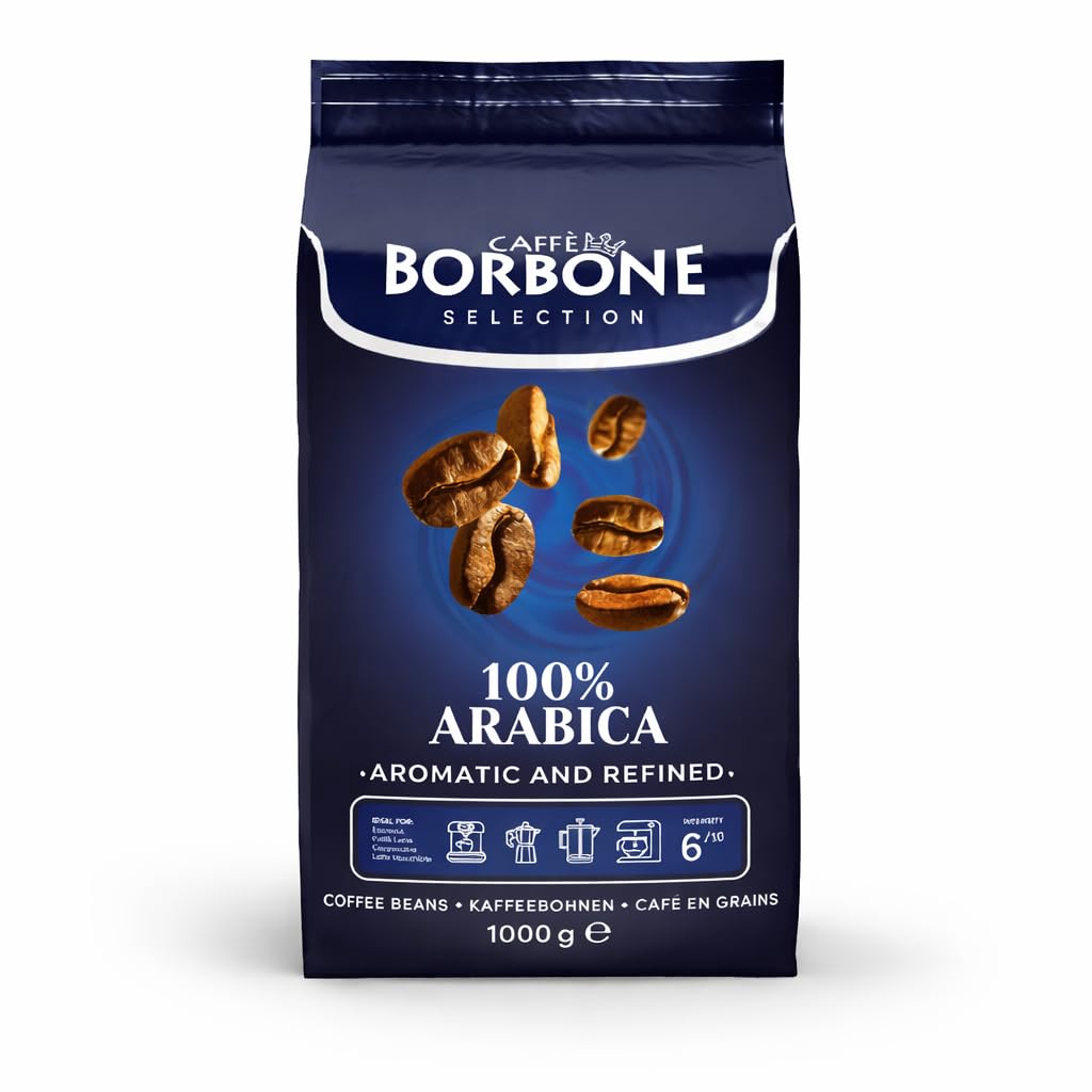 Caffè Borbone Crema Superiore Whole Bean Coffee, Arabica and Robusta Blend, Medium Roast, 2.2 lb Bag (Pack of 1)