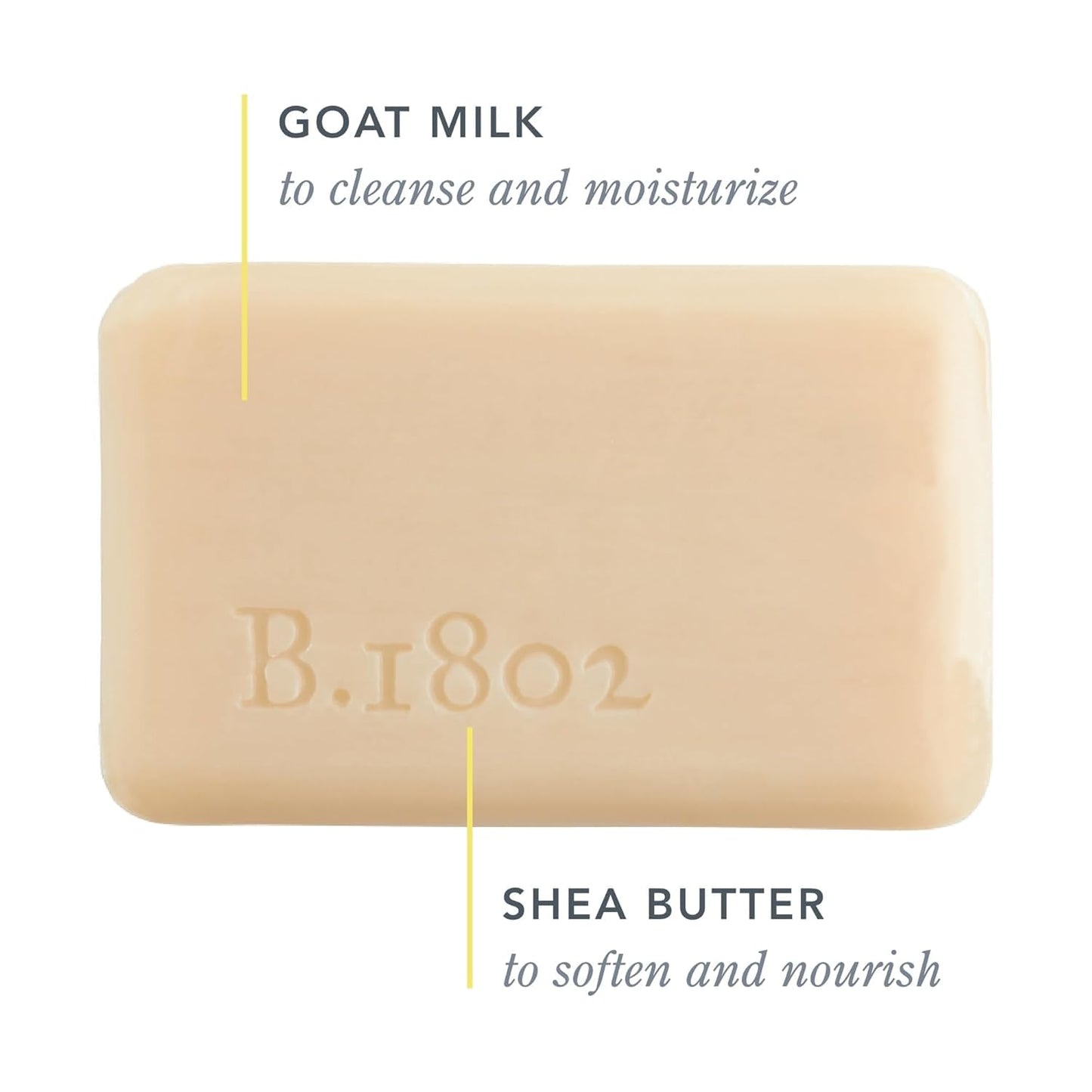 Beekman 1802 Goat Milk Soap – Moisturizing Hand & Body Soap Bar with Shea Butter & Botanical Oils, Triple-Milled, Non-Drying, Made for Sensitive Skin, Vanilla Absolute 9 oz
