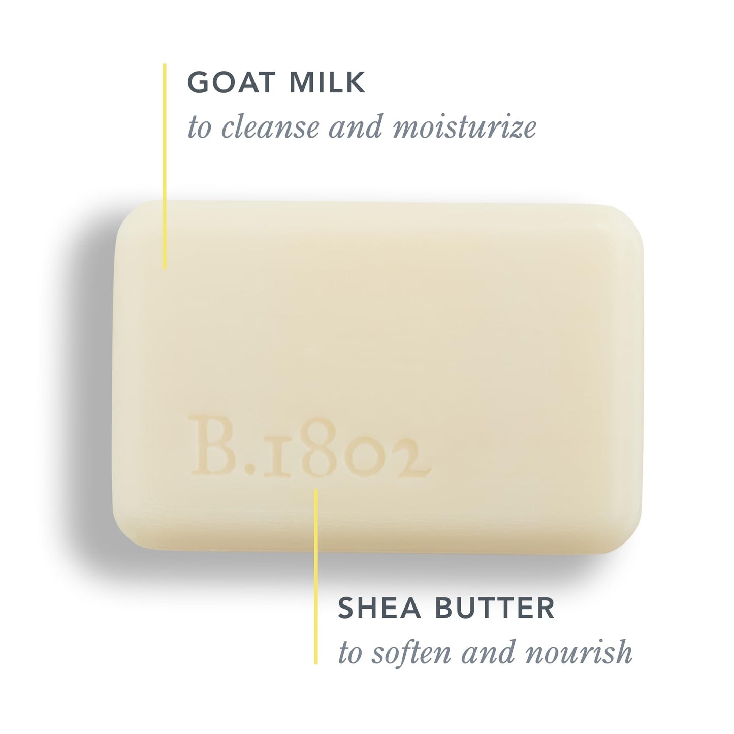 Beekman 1802 Goat Milk Soap – Moisturizing Hand & Body Soap Bar with Shea Butter & Botanical Oils, Triple-Milled, Non-Drying, Made for Sensitive Skin, Vanilla Absolute 9 oz