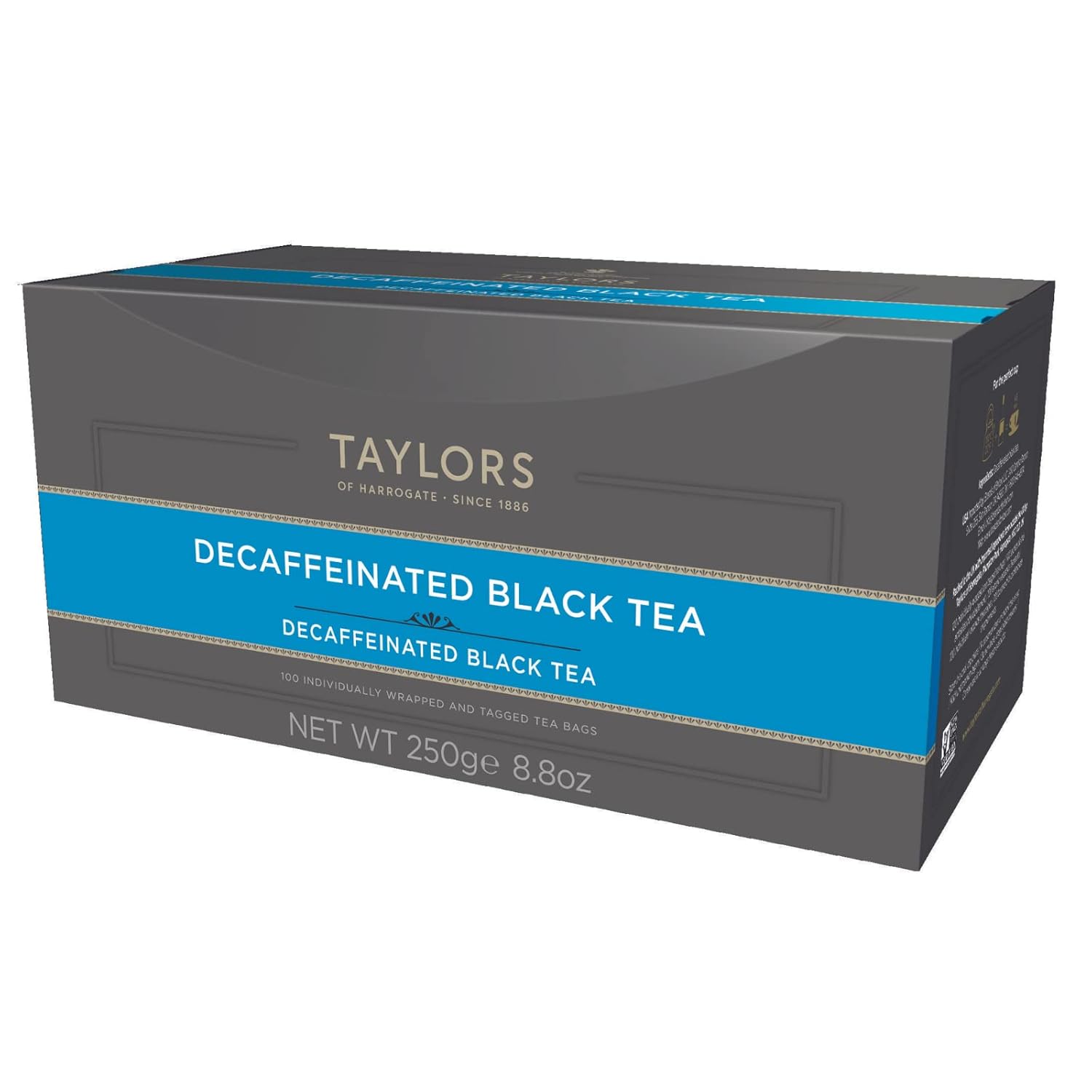 Taylors of Harrogate Afternoon Darjeeling, Black Tea, Individually Wrapped Bags 20 Count (Pack of 1), Delicate, Sweet & Floral, Caffeinated, Enjoy Hot or Iced, 20 Teabags