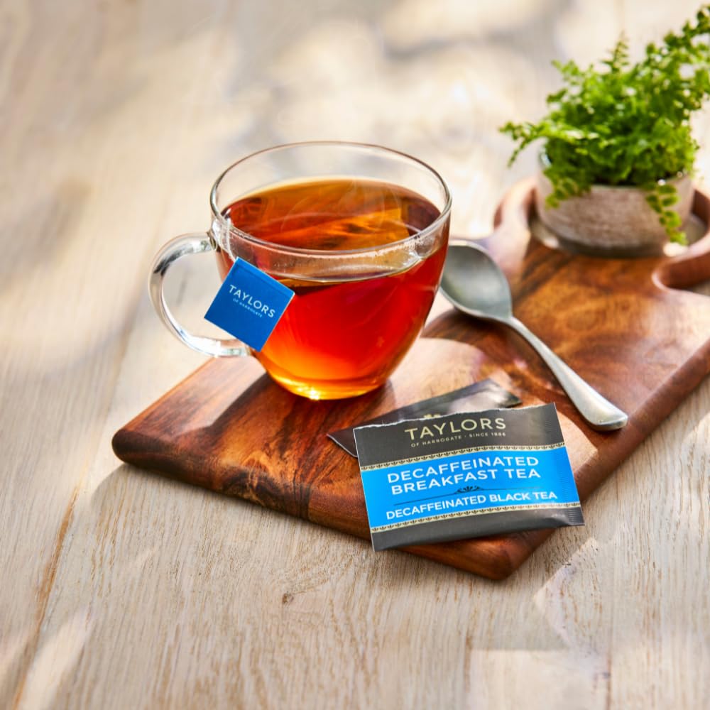 Taylors of Harrogate Afternoon Darjeeling, Black Tea, Individually Wrapped Bags 20 Count (Pack of 1), Delicate, Sweet & Floral, Caffeinated, Enjoy Hot or Iced, 20 Teabags