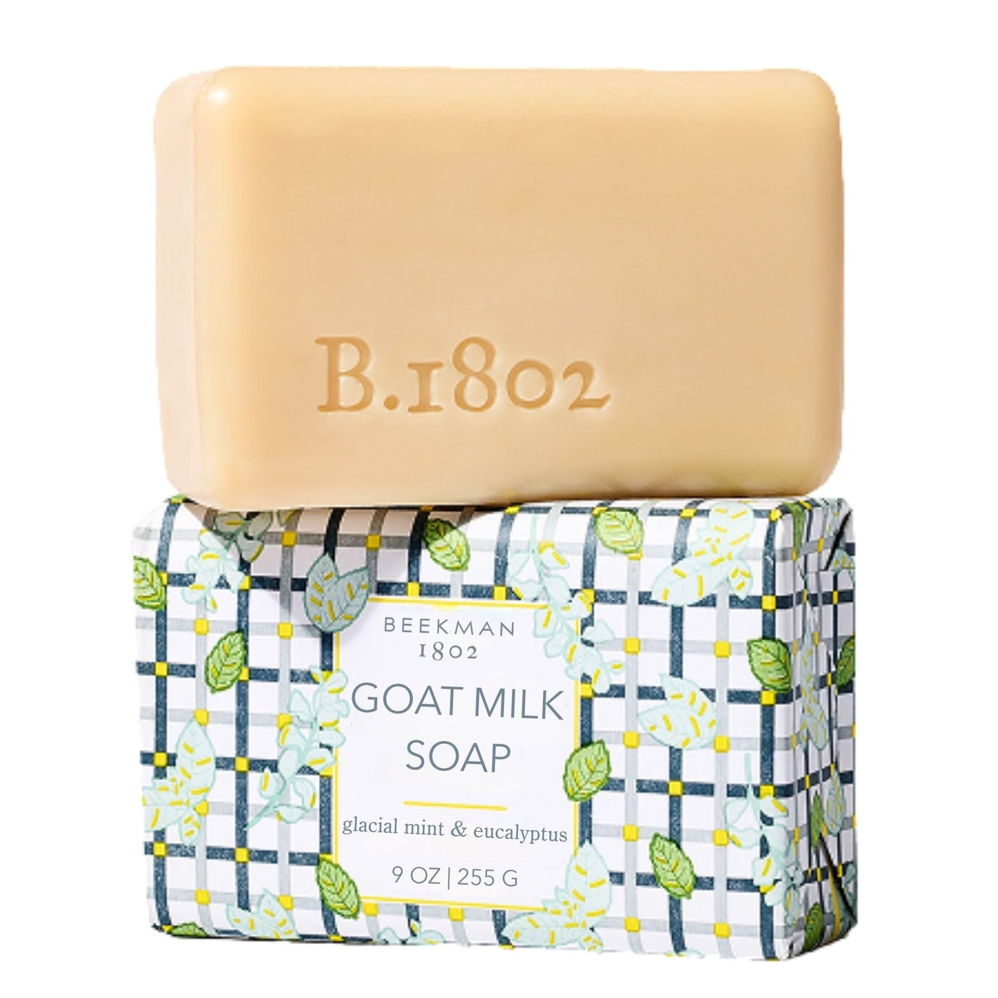 Beekman 1802 Goat Milk Soap – Moisturizing Hand & Body Soap Bar with Shea Butter & Botanical Oils, Triple-Milled, Non-Drying, Made for Sensitive Skin, Vanilla Absolute 9 oz