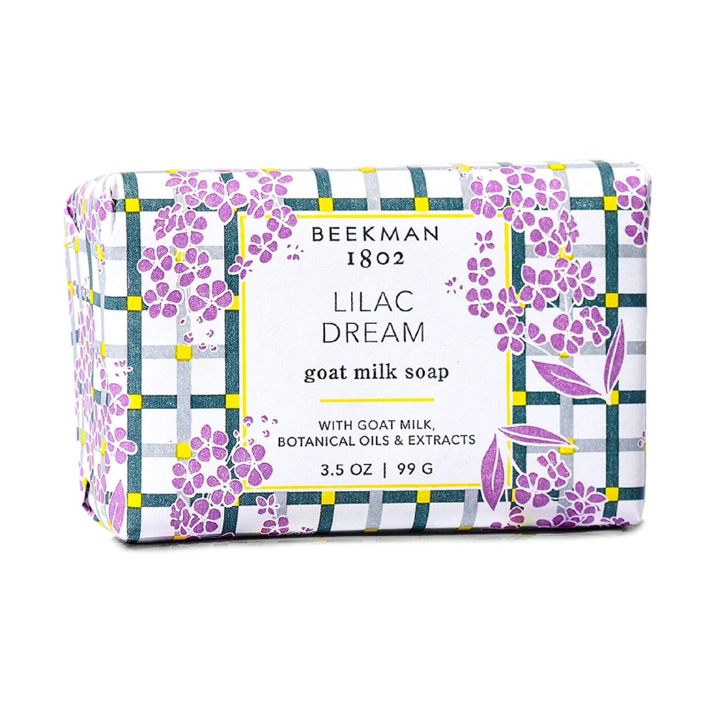 Beekman 1802 Goat Milk Soap – Moisturizing Hand & Body Soap Bar with Shea Butter & Botanical Oils, Triple-Milled, Non-Drying, Made for Sensitive Skin, Vanilla Absolute 9 oz