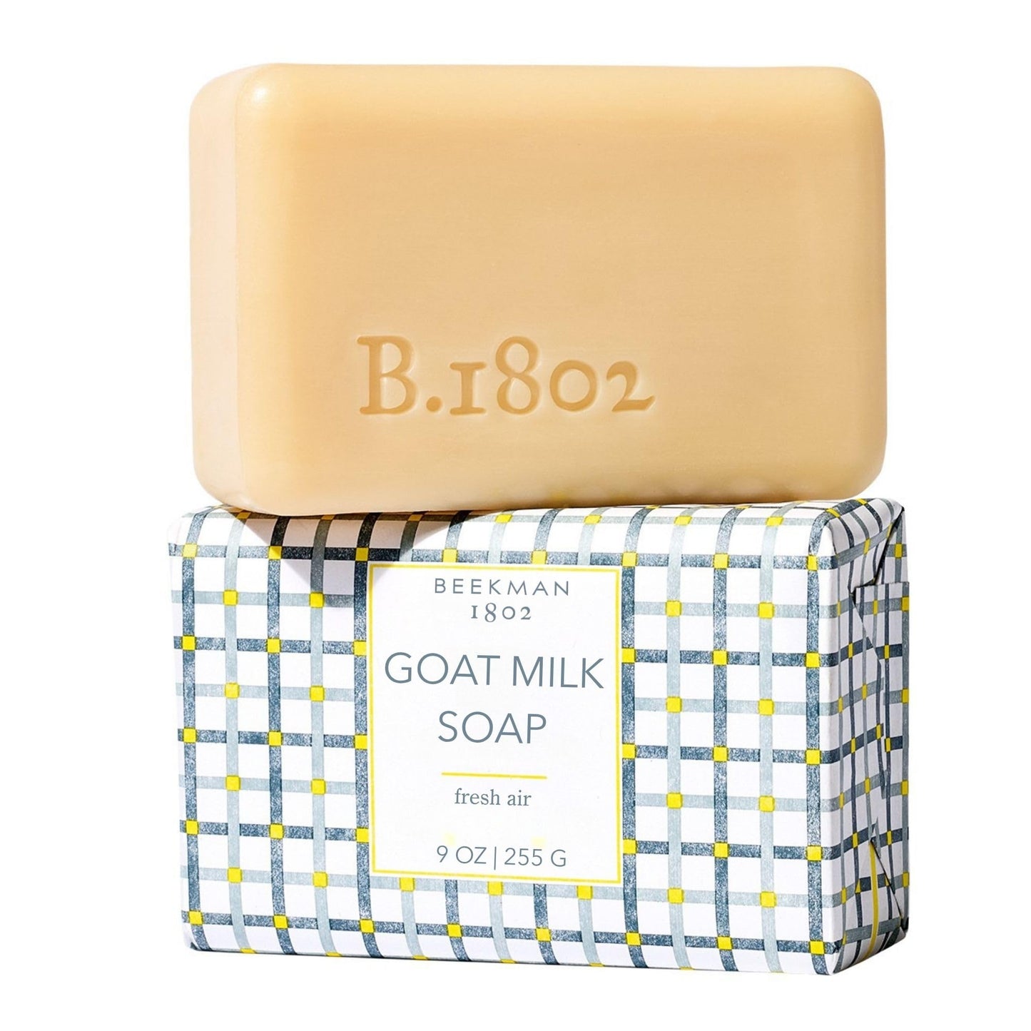 Beekman 1802 Goat Milk Soap – Moisturizing Hand & Body Soap Bar with Shea Butter & Botanical Oils, Triple-Milled, Non-Drying, Made for Sensitive Skin, Vanilla Absolute 9 oz