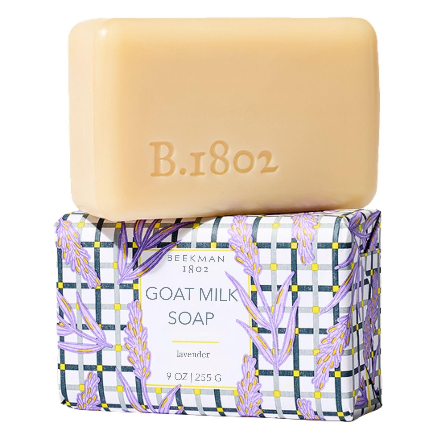 Beekman 1802 Goat Milk Soap – Moisturizing Hand & Body Soap Bar with Shea Butter & Botanical Oils, Triple-Milled, Non-Drying, Made for Sensitive Skin, Vanilla Absolute 9 oz