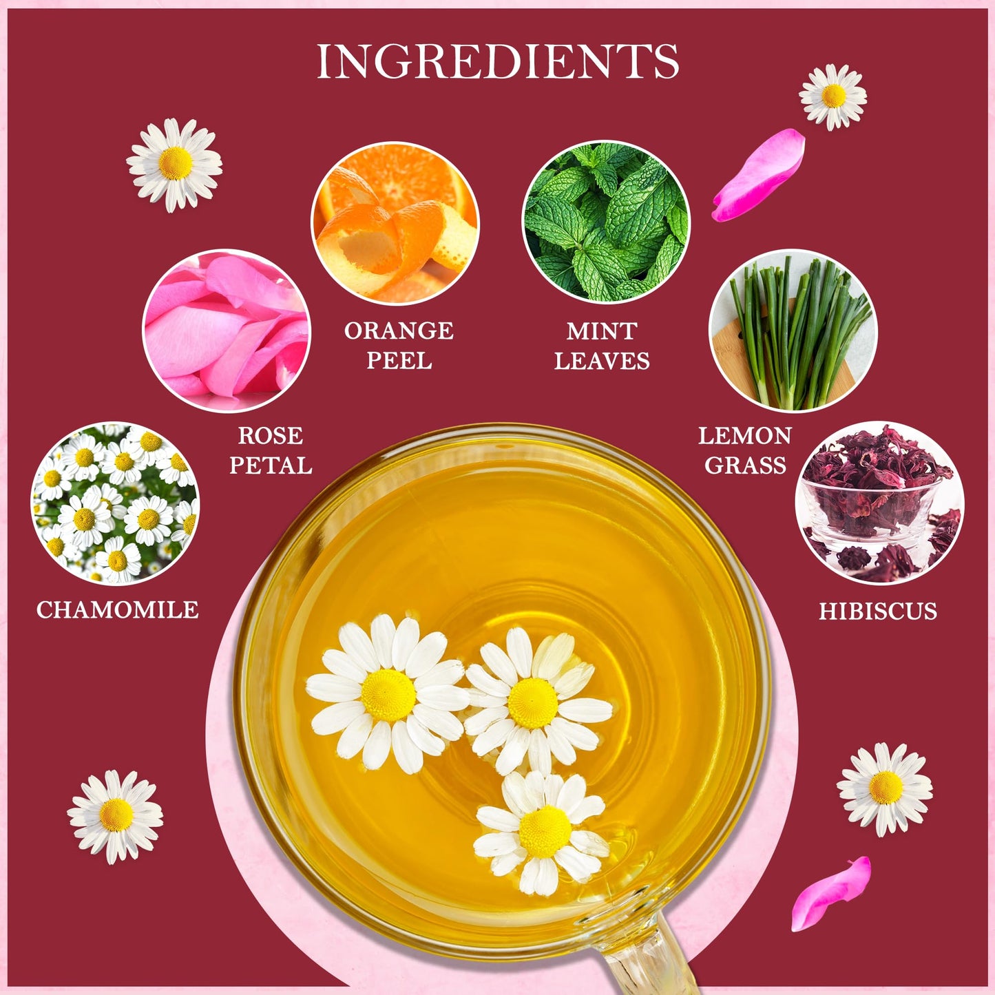 Tea Leaf & Co. Mint Green Tea Bags (50), Green Tea w/ Peppermint & Spearmint, Caffeinated, Real & Natural Green Tea, Blended with Fresh Herbs & Spices