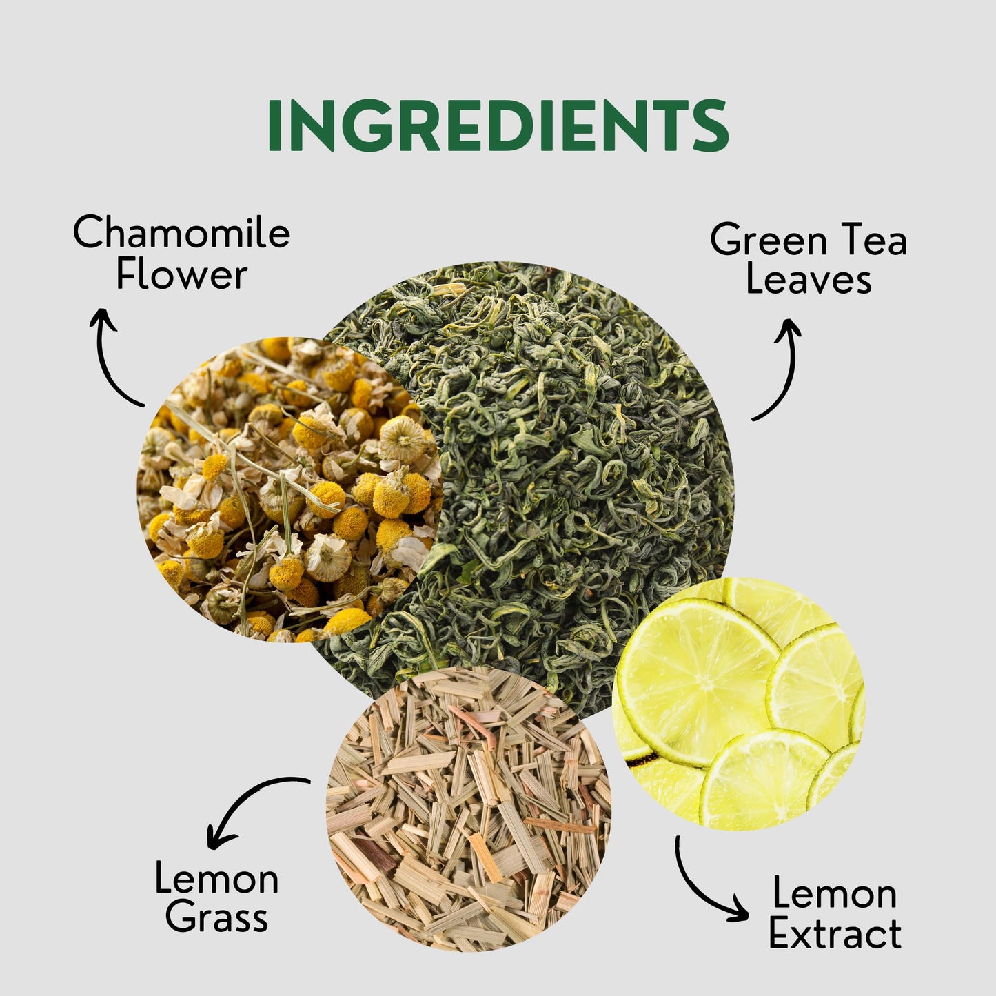 Tea Leaf & Co. Mint Green Tea Bags (50), Green Tea w/ Peppermint & Spearmint, Caffeinated, Real & Natural Green Tea, Blended with Fresh Herbs & Spices